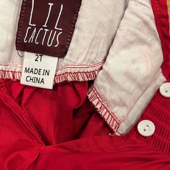 Lil Cactus Santa Smocked Playsuit, NWOT! - Picture 5 of 5